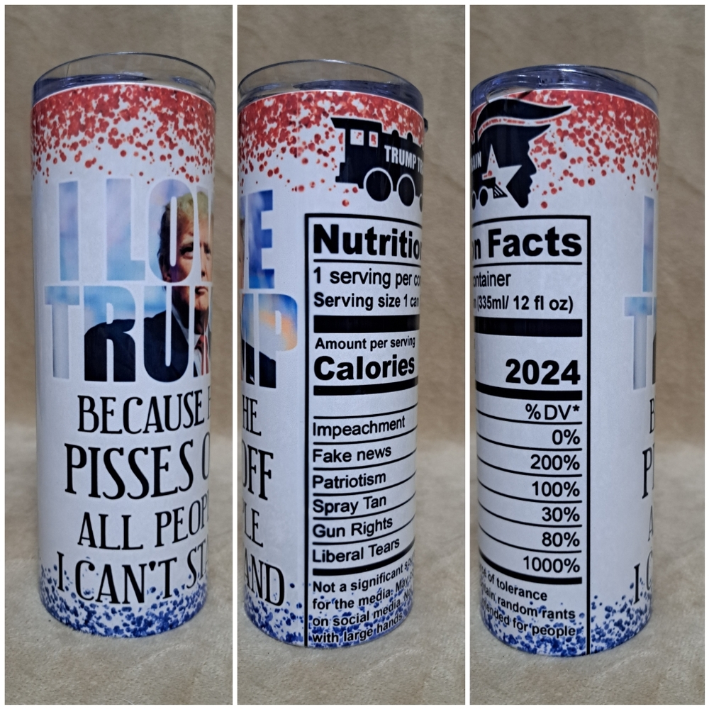 Custom made tumbler.